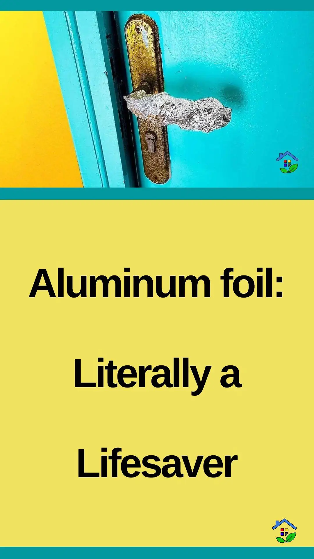 Protect your house against theft with a simple aluminum sheet data-pin-id=938648747317002926