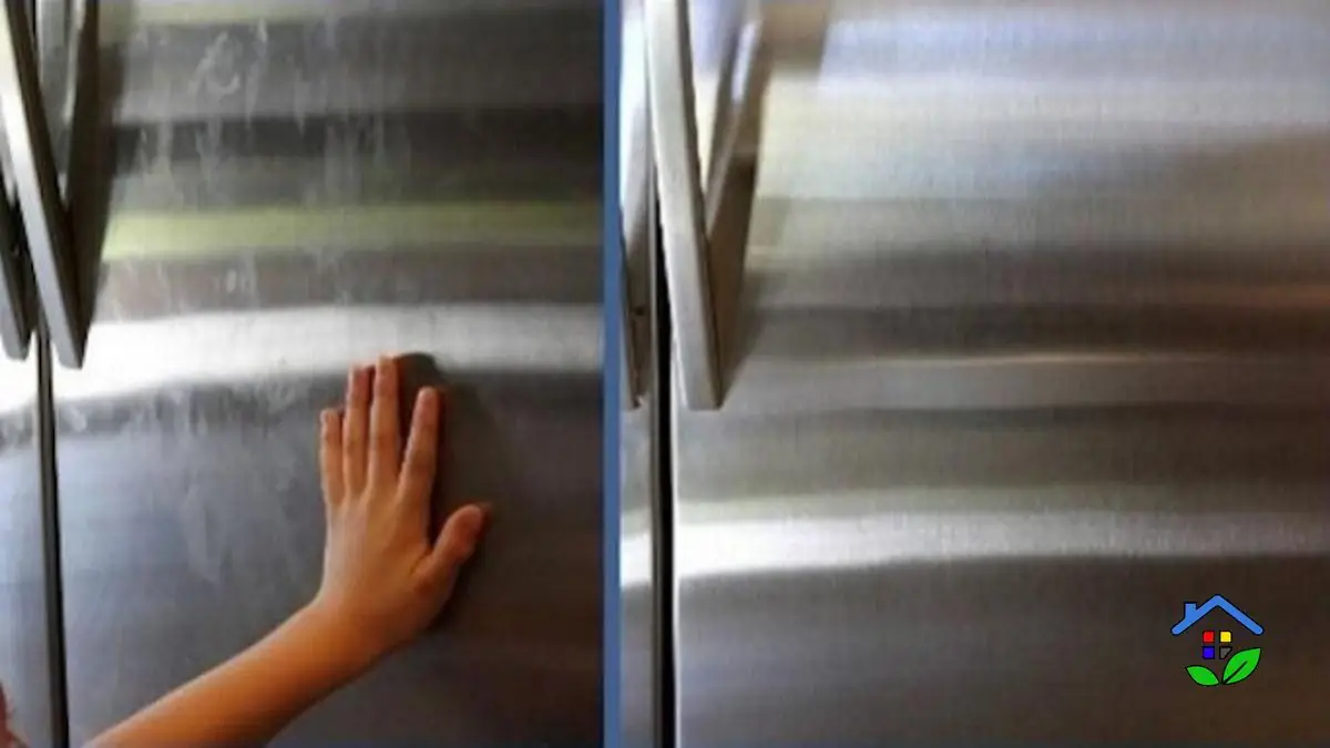 Flawless Shine Erasing Fingerprints from Stainless Steel