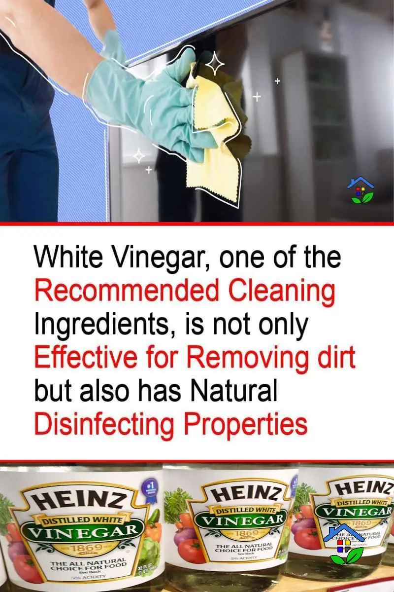 Utilizing white vinegar to clean your TV